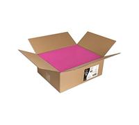 Clairefontaine 9058C Box of 200 Self-Adhesive Bulk Envelopes 12.5x32.4cm 120g/m² Intensive Pink Invitation Events Correspondence Pollen Range Premium Paper