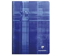 Clairefontaine 9162C - One Clothbound Notebook - Size: A4 21x29.7 cm - 288 Small Squares Pages - White Paper 90 g - Laminated Card Cover - Random Colour