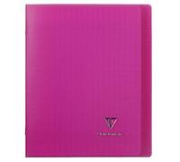 Clairefontaine 951408C A Pink Koverbook Stapled Notebook - 17x22 cm - 96 Seyes Ruled Pages - 90 g White Paper - Polypro Cover