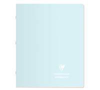 Clairefontaine 951481C Set of 10 Stapled Notebooks Koverbook Blush - 17x22 cm - 96 Seyes Ruled Pages - White Paper 90 g - Opaque Polypro Cover - Random Colours