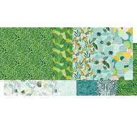 Clairefontaine - Ref 95353C - Origami Paper (Pack of 60 Sheets) - 15 x 15cm in Size, 70gsm Paper, Printed Design on Front & Plain Backs - Exotic Freshness Patterns