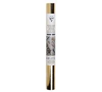 Clairefontaine 95536C Sewing Paper Roll Format 48x100 cm Paper Thickness 0,55mm Soft and Strong Paper Leather Texture Aspect Creative Leisure DIY Gold Colour