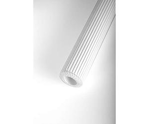 Clairefontaine 95601C - Medium Flute Corrugated Board Roll 300g/m² - Format 50x70 cm - Creative leisure - Arts & Crafts, Handicraft, Cardboard - White