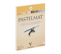 Clairefontaine - Ref 96016C - Pastelmat Pastel Card Pad No.1 (12 Sheets) - 360gsm Card - 18 x 24cm - Assorted Colours - Specially Formulated For Use With Pastels