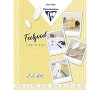 Clairefontaine 97532C "Feelgood" Notebook 20 Printed Sheets Format 21x26cm 4 Creative Activities Colouring Origami Cutting Design Well-being Cocooning theme