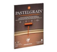 Clairefontaine 976061C PastelGrain PastelGrain No.2-12 Special Card Sheets for Dry Pastels - 24 x 30 cm 360 g - Assorted Natural Colours - Crystal Paper Dividers