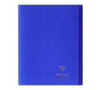 Clairefontaine 981422C A Koverbook Stapled Notebook Navy Blue - 24x32 cm - 96 Seyes Ruled Pages - White Paper 90 g - Polypro Cover