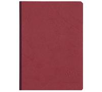 Clairefontaine Age Bag Clothbound Notebook, A5, Dot, 192 Pages - Red