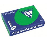 Clairefontaine Card Trophee A4 160gm Billiard Green - Pack of 250 (1007C)