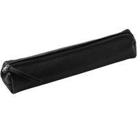 Clairefontaine Cuir Noir Pencil Cases, 20 cm, Black (Nero)