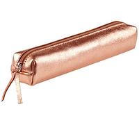 Clairefontaine Cuirisé Pencil Cases, 20 cm, Brown (Rame)