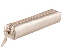 Clairefontaine Cuirisé Pencil Cases, 20 cm, Grey (Grigio)