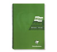 Europa Clairefontaine Europa A4 Wirebound Card Cover Notebook Ruled 180 Pages Gr