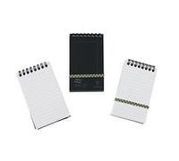 Clairefontaine Europa Minor Notebook 127×76mm Black – Wirebound, Ruled 80gsm 120p Pack of 10 3012Z