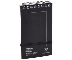 Clairefontaine Europa Minor Notepad Wirebound Elasticated Ruled 80 gsm 120 Pages