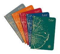 Clairefontaine Forever Notebook A5 Ruled Stapled Side Bound Soft Cover Assorted Not perforated 96 Pages