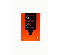 Clairefontaine Goldline Marker Pad, A4, 70gsm, Bleedproof, 50 sheets