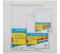 Clairefontaine Goldline Thick White Card, A5, 290 g, 15 Sheets