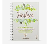 Clairefontaine : Herbarium : Spiral Pad : A4 : 32 Sheets + Mousseline Dividers : 180gsm
