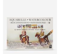 Clairefontaine : Introduction to Watercolour : Ready to Paint No.4 : Glued Pad : A4 : 12 Sheets : 300gsm : Horse Landscapes