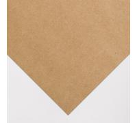 Clairefontaine - Ref 975008C - Kraft Paper (25 Sheets) - A3 (420 x 297mm) Sized - Natural Brown, Smooth Side & Ribbed Side, 160gsm Paper, Acid Free, pH Neutral