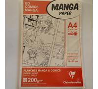 Clairefontaine Manga BD Comic Pad A4 40 Sheets