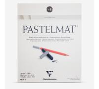 Clairefontaine Pastelmat Pad - White 360g 24x30cm 12 sheets