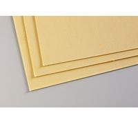 Clairefontaine PastelMat 70 x 100 cm Sheets, 360 g, Buttercup, 5 Sheets