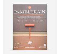 Clairefontaine : Pastelmat : No.1 : Pastelgrain : Glued Pad : 360gsm : 18x24cm (Apx. 7x9.5in) : 12 Sheets : Assorted Natural Colours