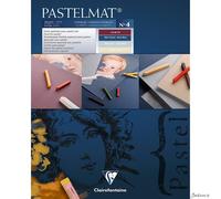 Clairefontaine Pastelmat Pad Premium Card 360gsm 24x30cm 12 Sheets Pastels Mi...