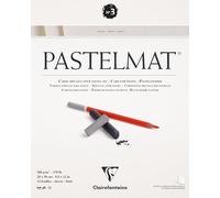 Clairefontaine Pastelmat Pad - White 360g 24x30cm 12 sheets