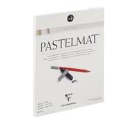 Clairefontaine Pastelmat Pad - White 360g 24x30cm 12 sheets