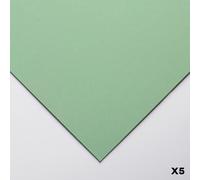 Clairefontaine : Pastelmat : Pastel Paper : Pack of 5 Sheets : 24x32cm : Light Green