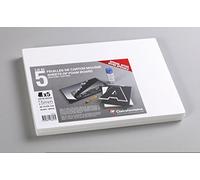 Clairefontaine - Ref 193657C - Foam Board (Pack of 5 Sheets) - A4 (297 x 210mm) in Size, 5mm Thick, Light & Stiff - Suitable for Decoration, Framing & Model-Making