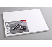 Clairefontaine - Ref 193667C - Foam Board (Pack of 5 Sheets) - A3 (420 x 297mm) in Size, 3mm Thick, Light & Stiff - Suitable for Decoration, Framing & Model-Making, White