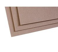 Clairefontaine - Ref 197013C - Pastelmat Card Sheets (Pack of 5 Sheets) - 360gsm Card - 24 x 32cm - Brown Colour - Specially Formulated For Use With Pastels