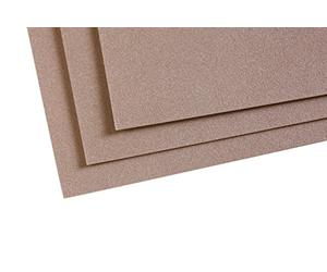 Clairefontaine - Ref 197013C - Pastelmat Card Sheets (Pack of 5 Sheets) - 360gsm Card - 24 x 32cm - Brown Colour - Specially Formulated For Use With Pastels