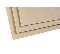 Clairefontaine - Ref 197019C - Pastelmat Card Sheets (Pack of 5 Sheets) - 360gsm Card - 24 x 32cm - Sand Colour - Specially Formulated For Use With Pastels