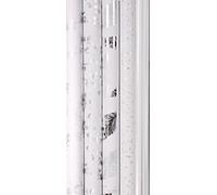 Clairefontaine - Ref 211825C - Premium White Gift Wrap Paper Roll (Single Roll) - 70cm Width x 2m Length, 80gsm Laminated Paper - Random Pattern Design