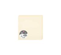 Clairefontaine - Ref 2137C - Pollen Folded Card (Pack of 25 Sheets) - 160 x 160mm Sized, 210gsm Card, Inkjet & Laser Printer Compatible, Acid Free - Cream