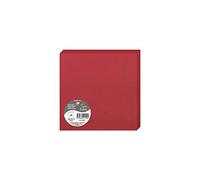 Clairefontaine - Ref 2145C - Pollen Folded Card (Pack of 25 Sheets) - 160 x 160mm Sized, 210gsm Card, Inkjet & Laser Printer Compatible, Acid Free - Intensive Red
