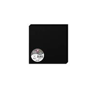 Clairefontaine - Ref 2175C - Pollen Folded Card (Pack of 25 Sheets) - 160 x 160mm Sized, 210gsm Card, Inkjet & Laser Printer Compatible, Acid Free - Black