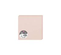 Clairefontaine - Ref 22134C - Pollen Folded Card (Pack of 25 Sheets) - 160 x 160mm Sized, 210gsm Card, Inkjet & Laser Printer Compatible, Acid Free - Opaline