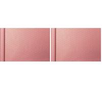 Clairefontaine - Ref 223828C - Kraft Tiny Rolls Wrapping Paper (Single Roll) - 35cm Width x 5m Length, 70gsm Recycled Kraft Paper - Pink Flowers Design (Pack of 2)