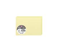 Clairefontaine - Ref 2318C - Pollen Folded Card (Pack of 25 Sheets) - 110 x 155mm Sized, 210gsm Card, Inkjet & Laser Printer Compatible, Acid Free - Canary