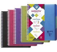 Clairefontaine - Ref 329755C - Wirebound Subject Notebook (90 Sheets) - A5+ in