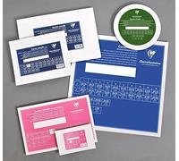 Clairefontaine - Ref 34051C - White Canvas Board (Landscape) - 41 x 27cm - 3mm Thick, Made from 100% Cotton, Suitable for Oil & Acrylic Paints, Acid Free Surface