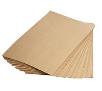 Clairefontaine - Ref 3708C - Kraft Paper (250 Sheets) - A4 (297 x 210mm) Sized - Natural Brown, Smooth Side & Ribbed Side, 90gsm Paper, Acid Free, pH Neutral
