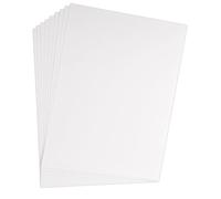 Clairefontaine - Ref 3713C - White Drawing Sketch Paper (Pack of 25 Sheets) - 50 x 65cm - 160gsm Paper, pH Neutral, Acid Free, Suitable for Sketching & Drawing