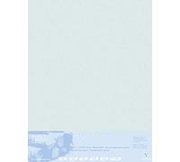 Clairefontaine - Ref 396020C - Pastelmat Mounted Board (5 Sheets) - 1800 Microns - 70 x 100cm - Light Grey Colour - Specially Formulated For Use With Pastels